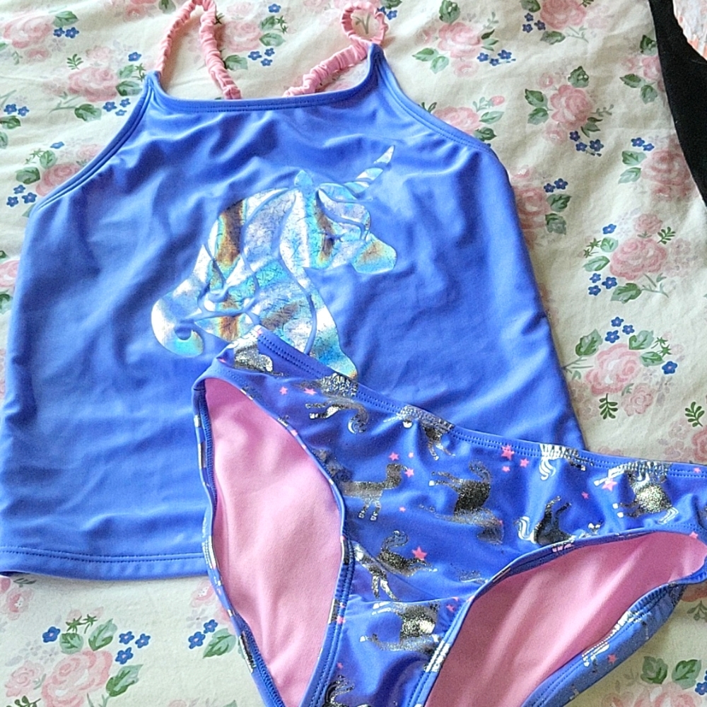 Girls tankini swimsuit